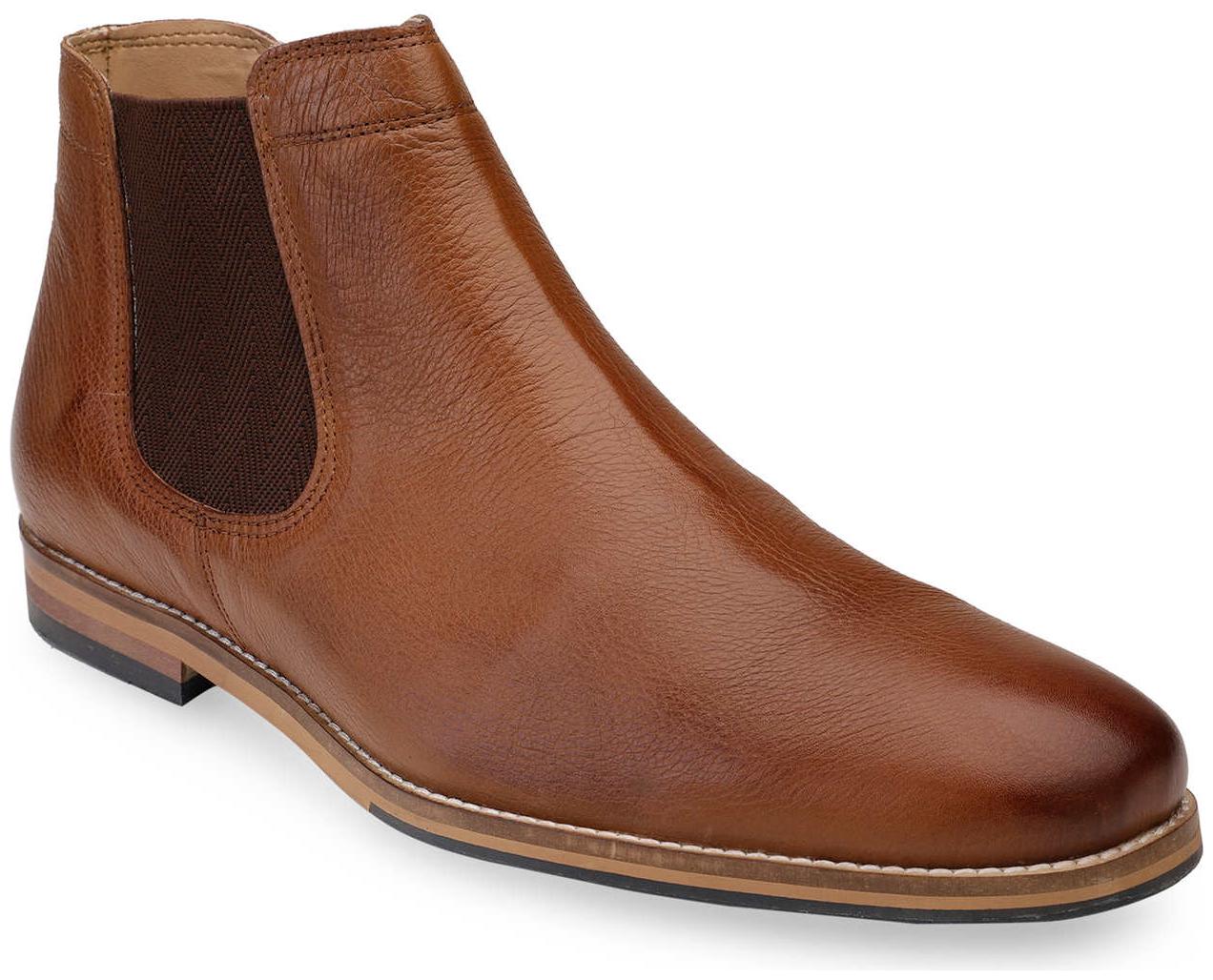 

Hats Off Accessories Men Brown Ankle Boots - HOA-AW20020BROWN