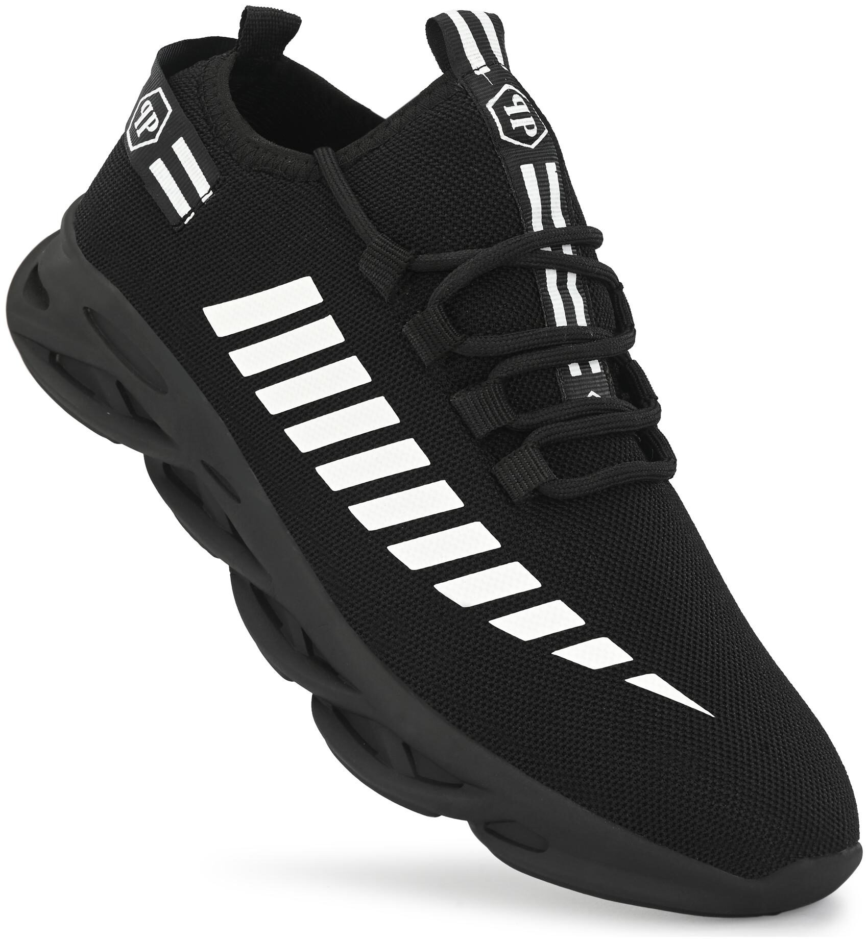 

HEEDERIN Men HD 148 BLACK Running Shoes ( Black )