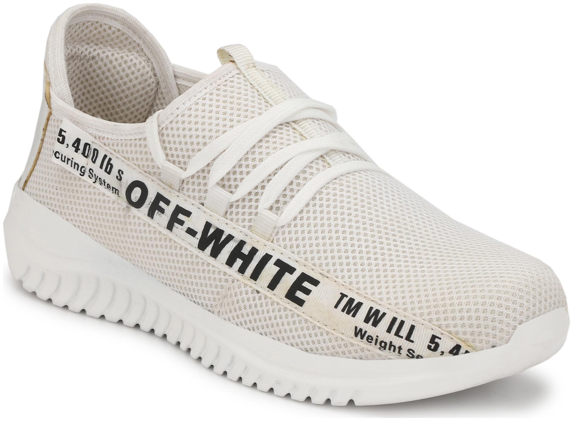 

HEEDERIN Men HD 124 WHITE Walking Shoes ( White )