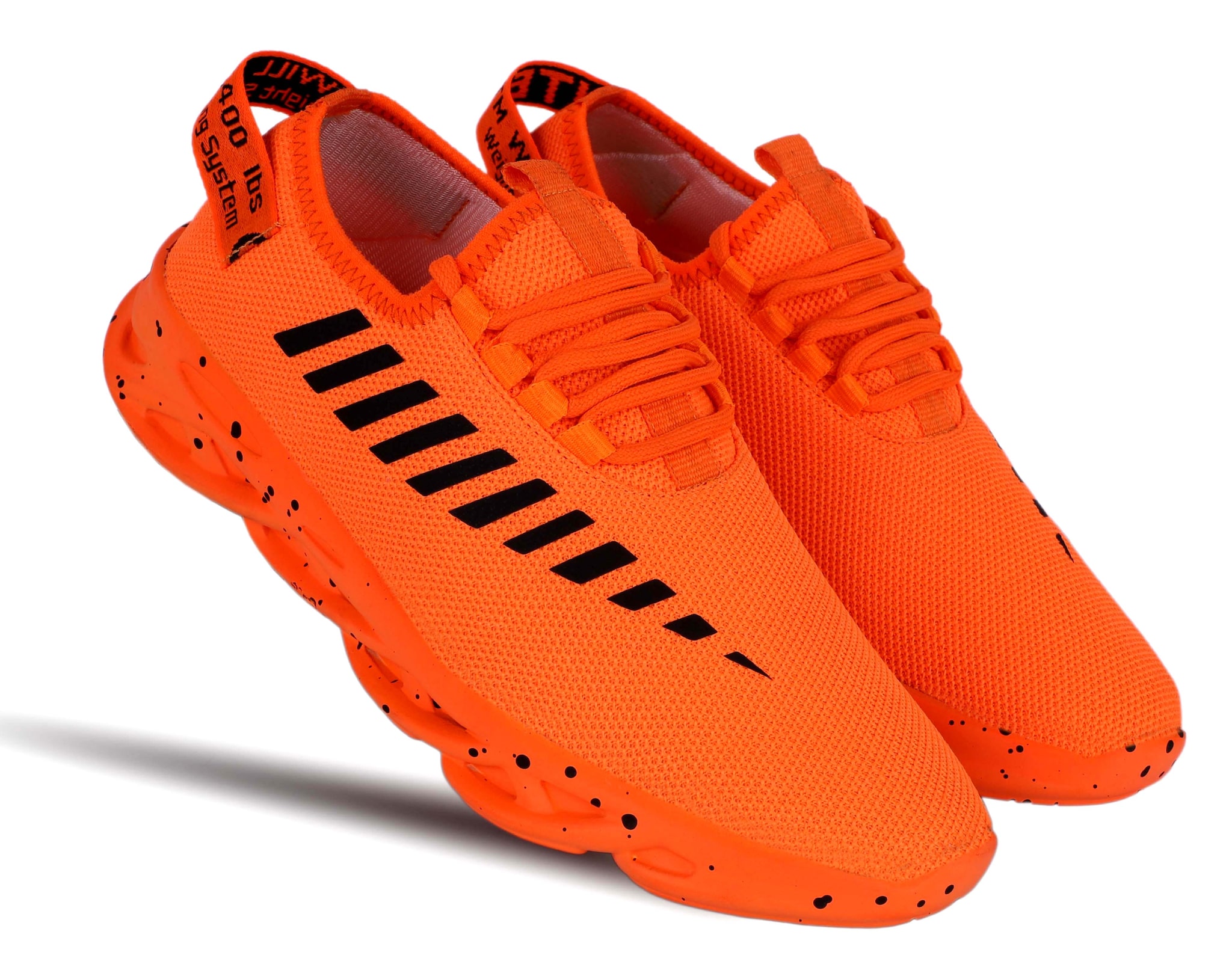 

HEEDERIN Men Running Shoes ( Orange )