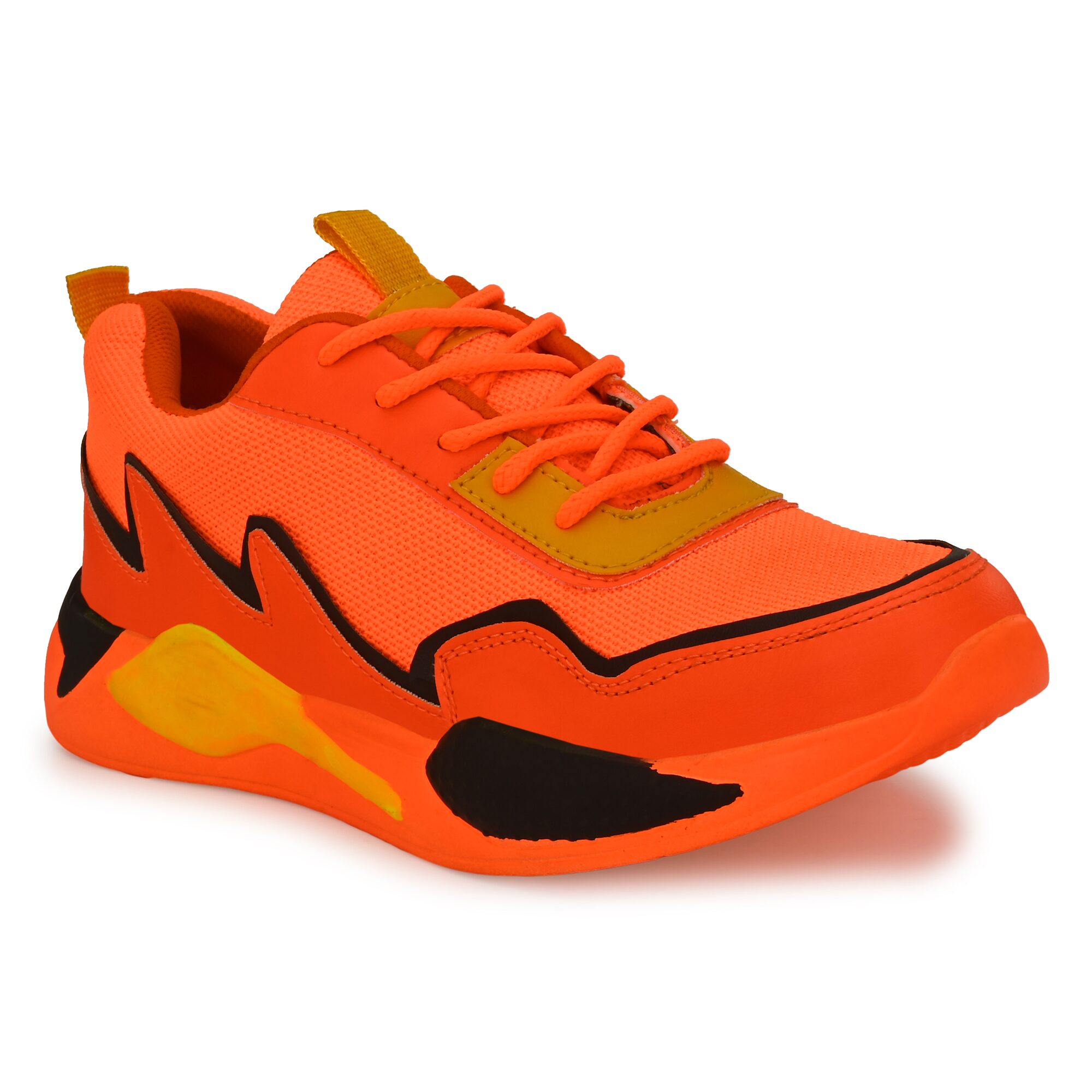 

HEEDERIN Men Running Shoes ( Orange )