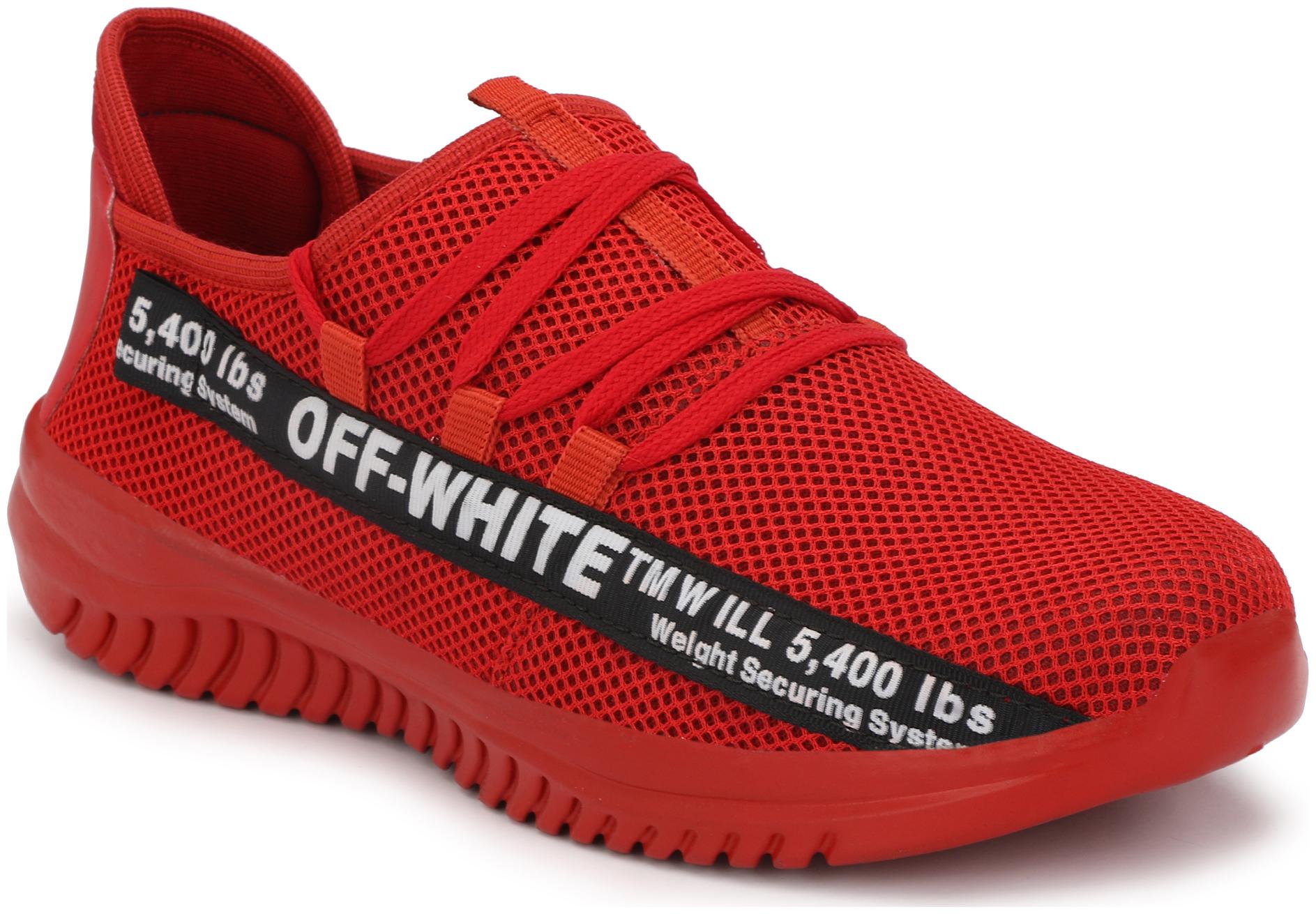 

HEEDERIN Men HD 124 RED Walking Shoes ( Red )