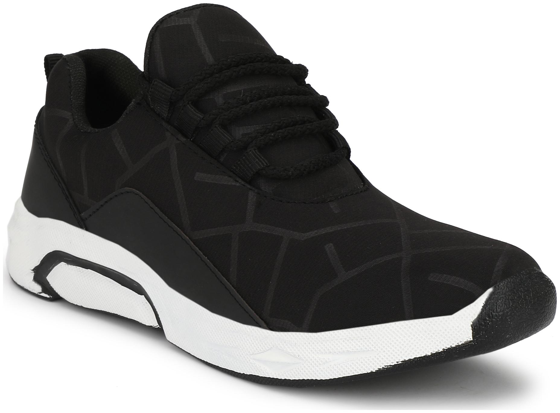 

HEEDERIN Men Running Shoes ( Black )