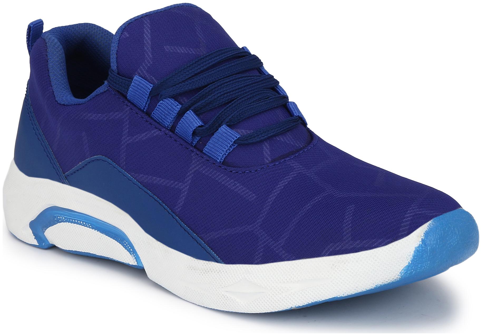 

HEEDERIN Men Running Shoes ( Blue )