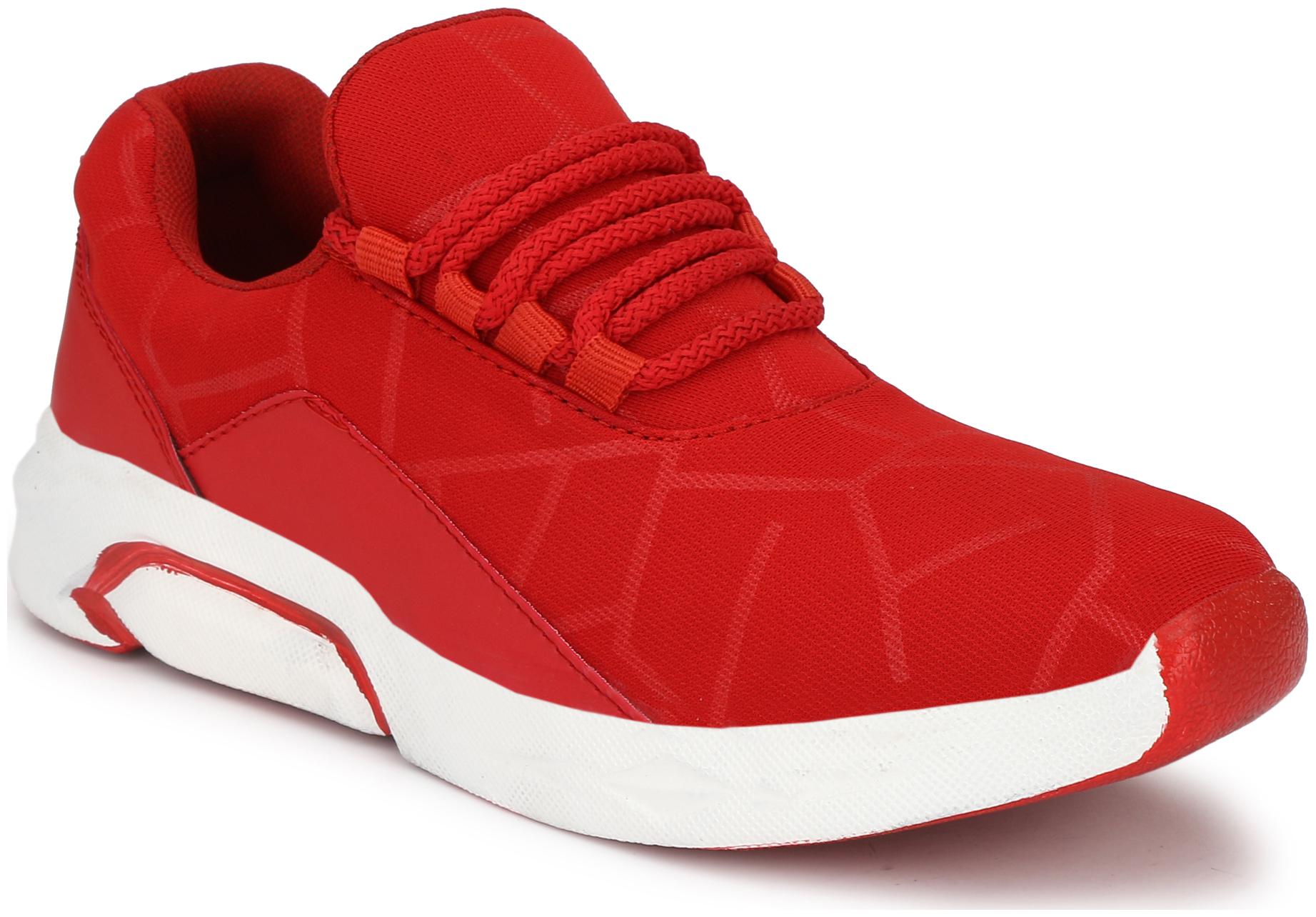 

HEEDERIN Men Running Shoes ( Red )
