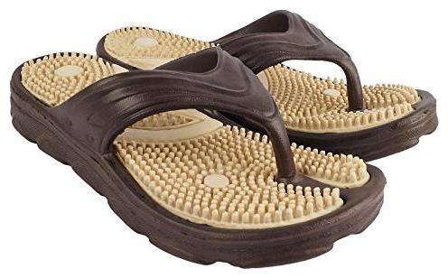 

HEXA Men Brown Flip-Flops - 1 Pair