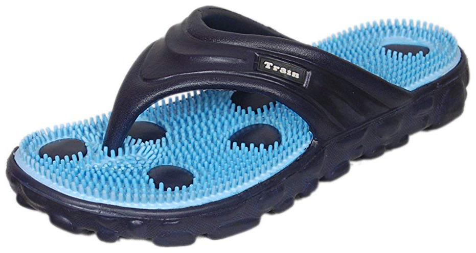 

HEXA Men Black Flip-Flops - 1 Pair