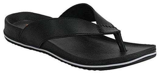 

Hexa Men Black Outdoor Slippers