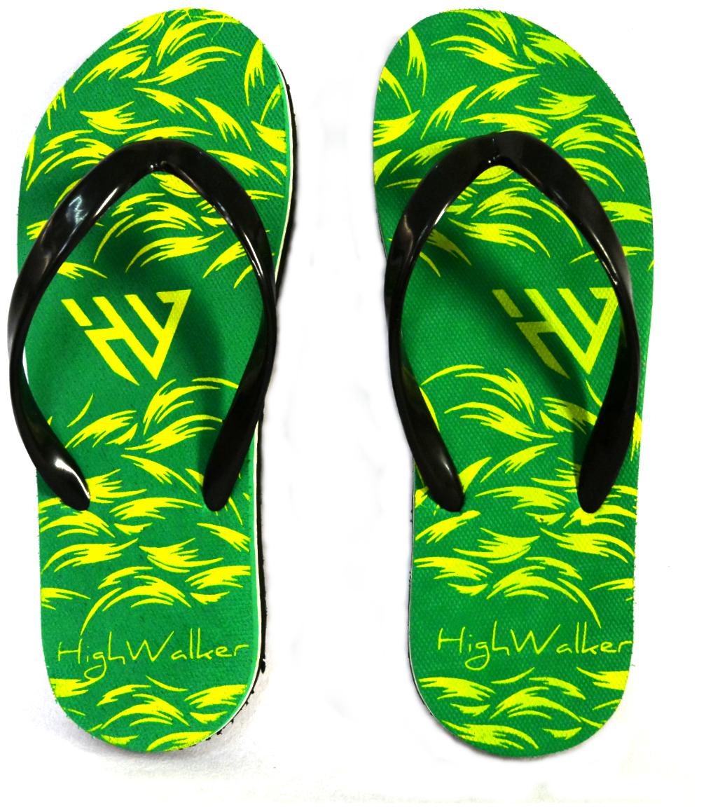 

HighWalker Green Flat Slippers