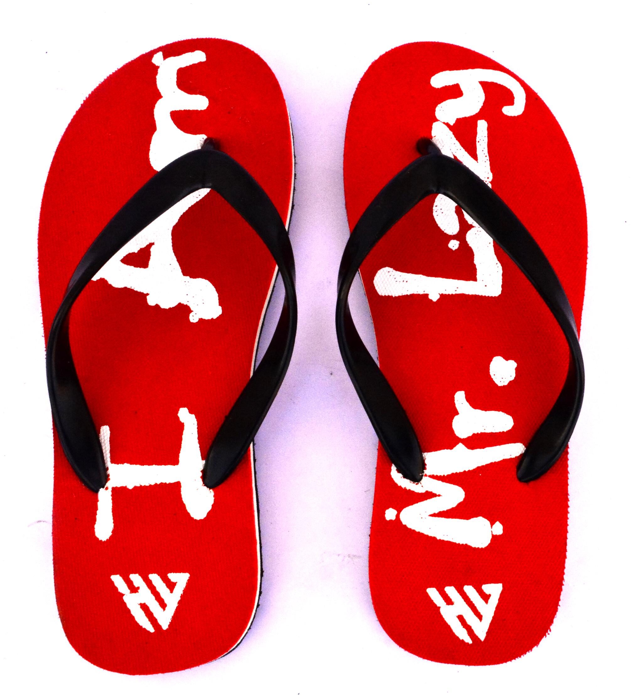

HighWalker Men Red Black Flip-Flops - 1 Pair