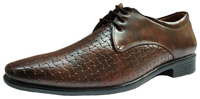 

HIKBI Men Tan Derby Formal Shoes - 4124FNTN