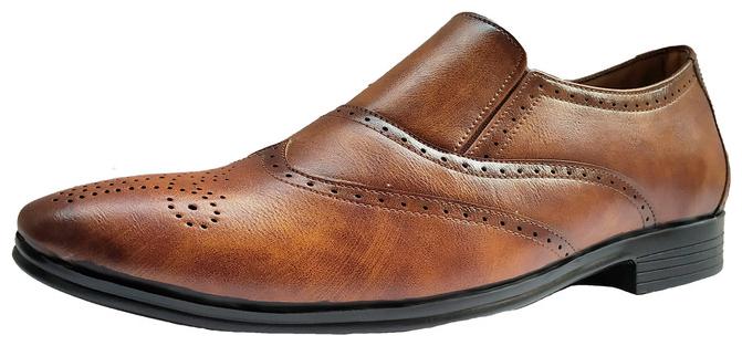 

HIKBI Men Brown Slip-On Formal Shoes - 7155FNTN