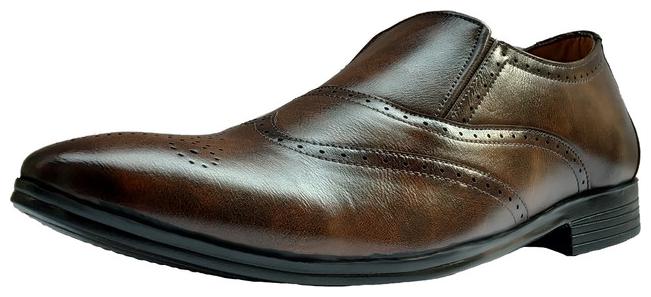 

HIKBI Men Tan Slip-On Formal Shoes - 7155FNTN