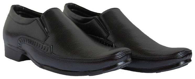 

HIKBI Men Black Slip-On Formal Shoes - 1187BK