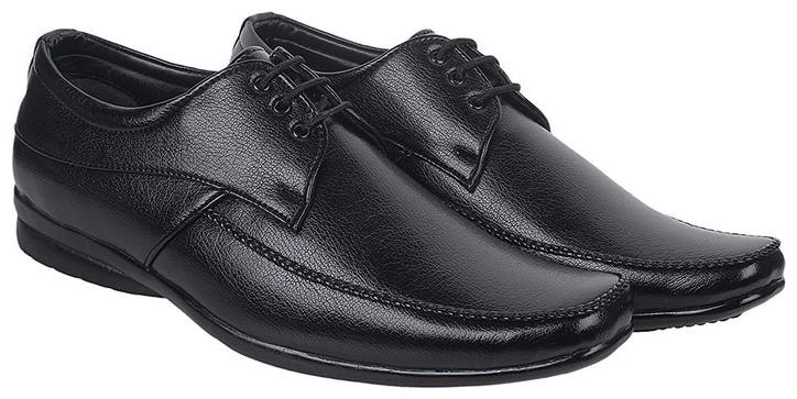 

HIKBI Men Black Derby Formal Shoes - 1133BK