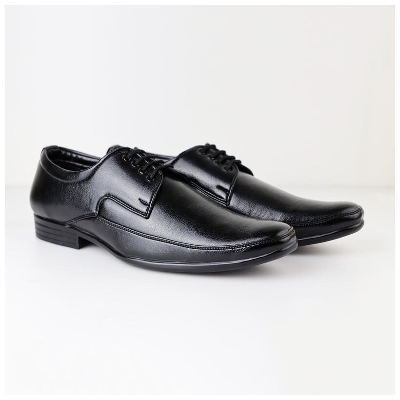 

HIKBI Men Black Derby Formal Shoes - 1168DSBK