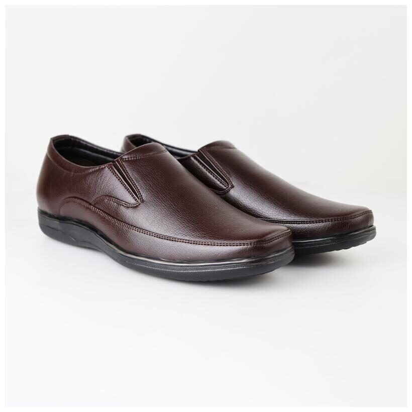 

HIKBI Men Brown Slip-On Formal Shoes - 1102DSBK