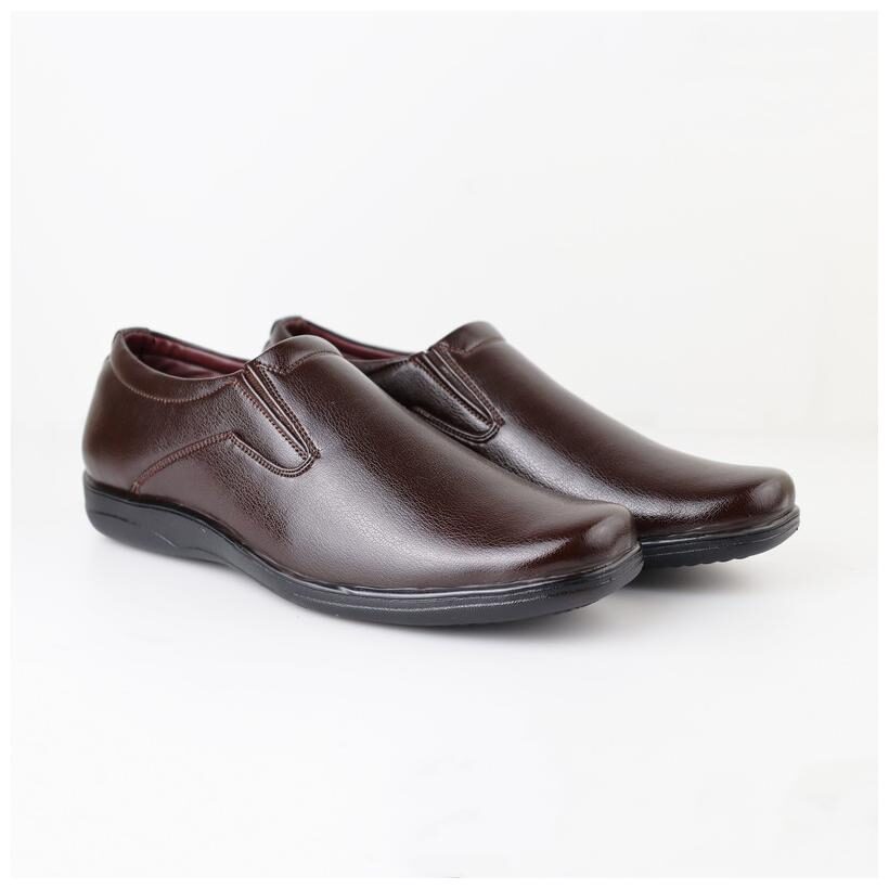 

HIKBI Men Brown Slip-On Formal Shoes - 1101DSBR