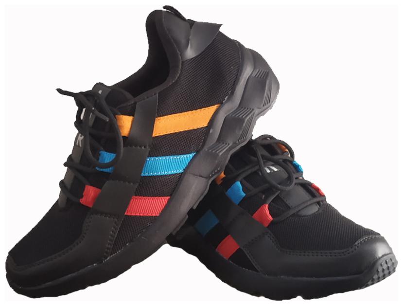 

Hillsvog Men Running Shoes ( Black )