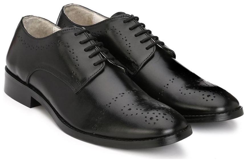 

Hirel s Men Black Formal Shoes