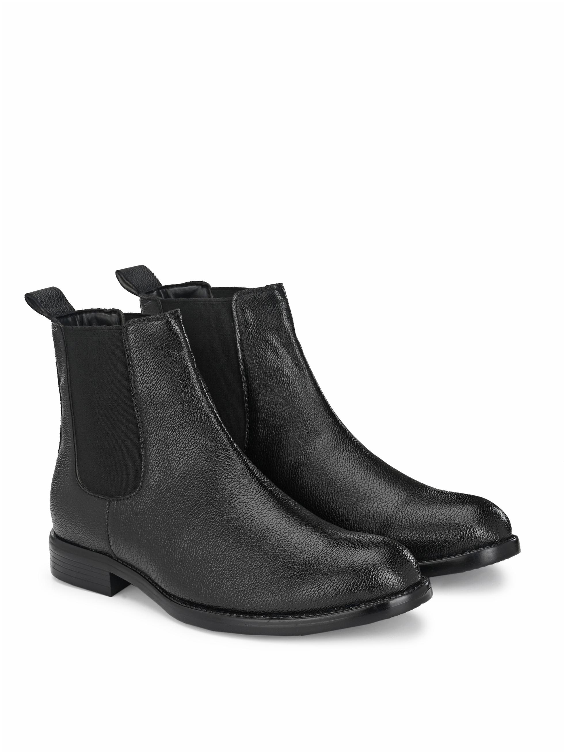 

Hirel s Men Black Chelsea Boots - HIREL2160