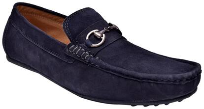 HiRel's Dark Blue Loafers