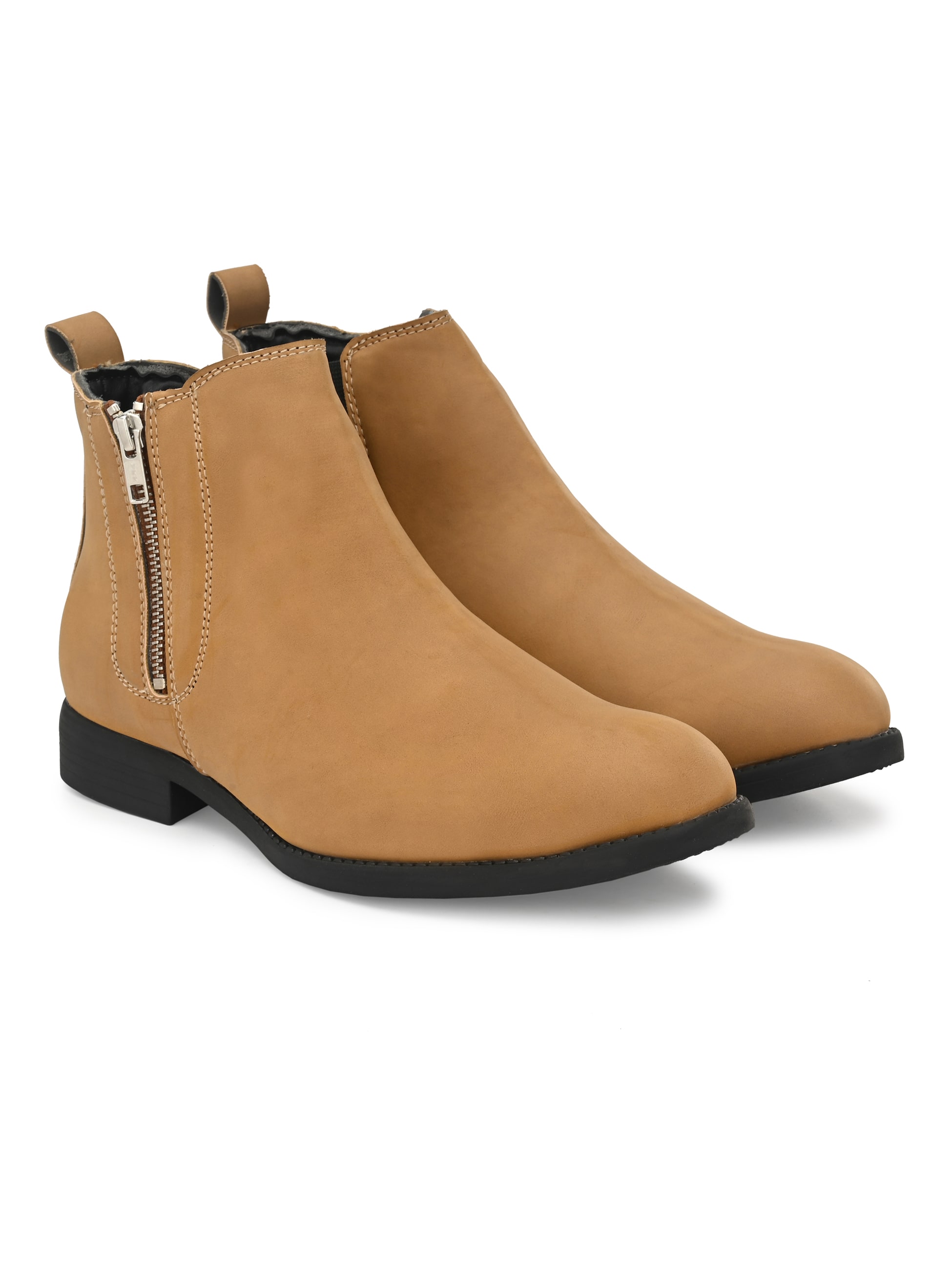 

Hirel s Men Tan Chelsea Boots - HIREL2330
