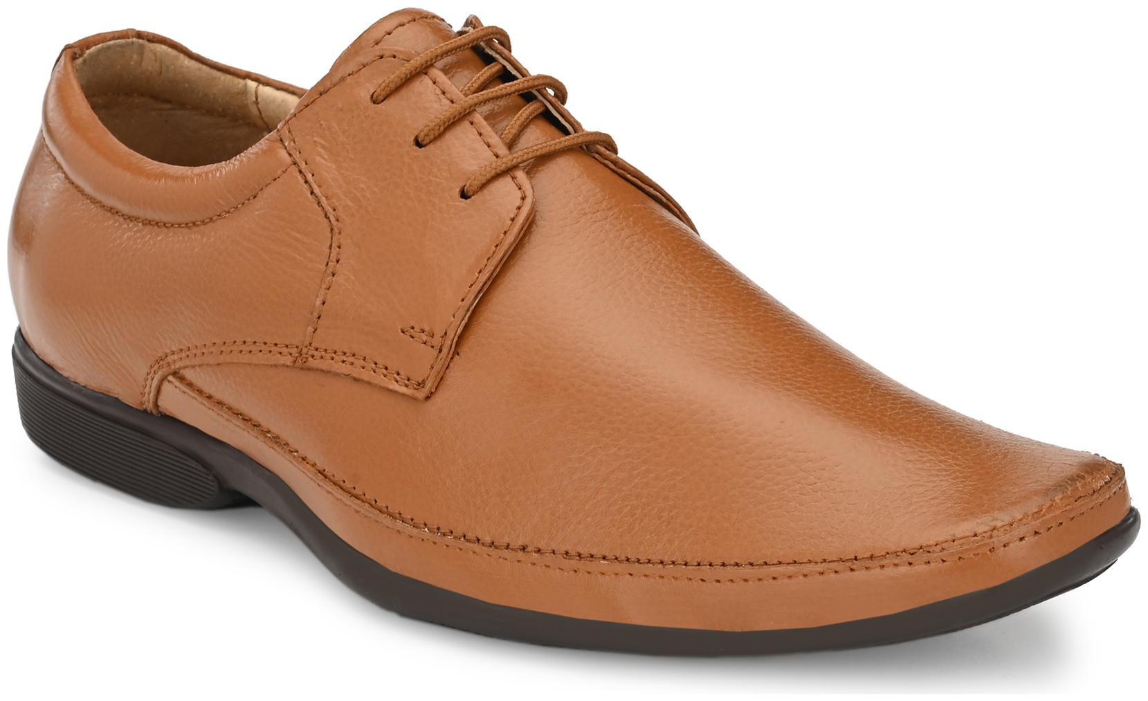 

Hirel s Men Tan Derby Formal Shoes - HIREL2130