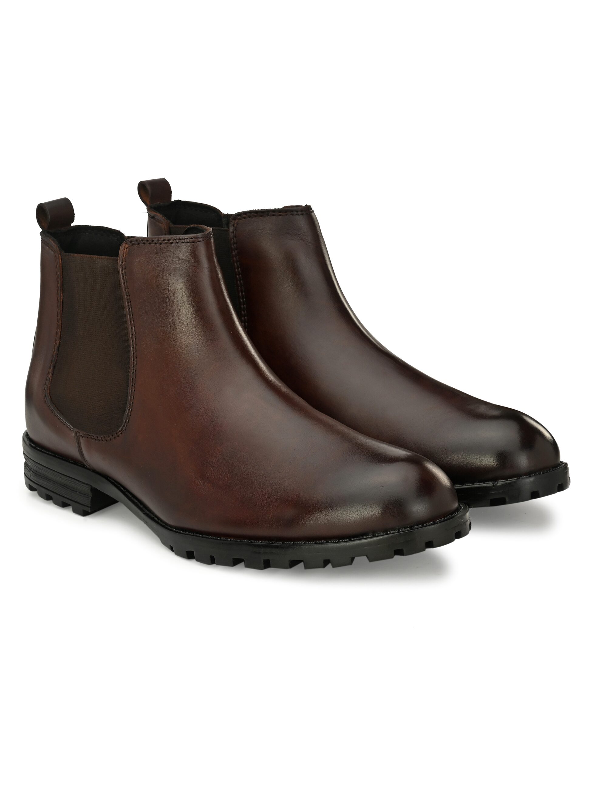 

Hirel s Men Brown Chelsea Boots - HIREL2350