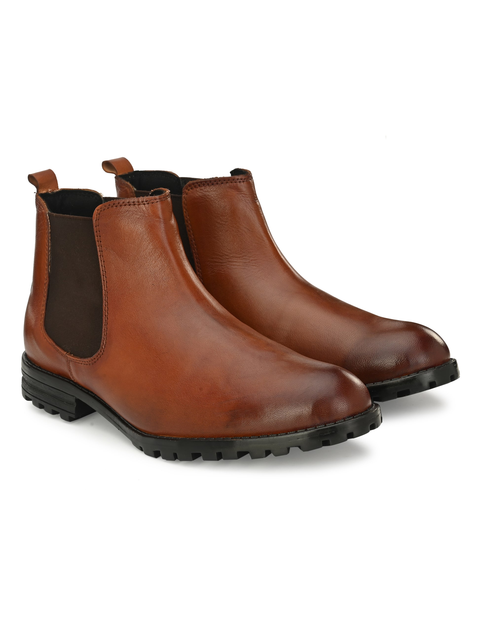

Hirel s Men Tan Chelsea Boots - HIREL2360