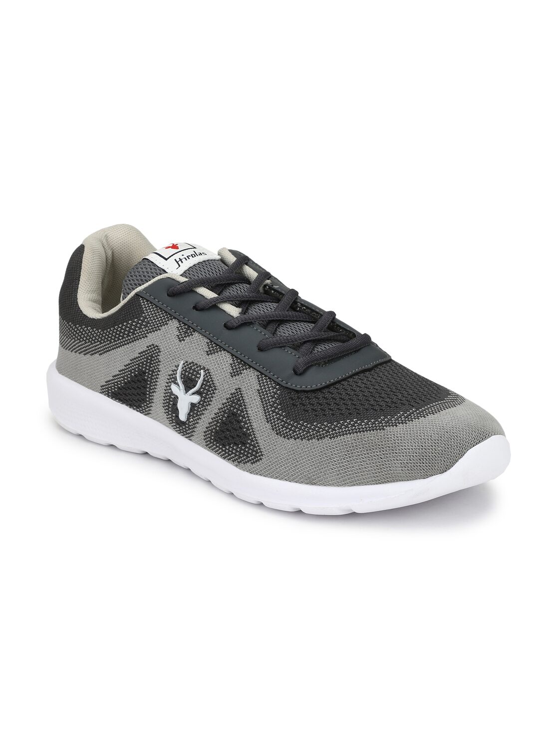 

Hirolas Men Walking Shoes ( Grey )