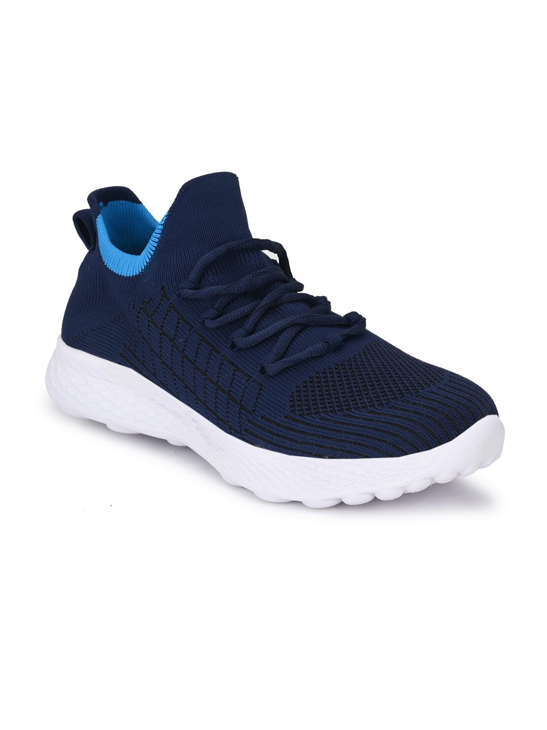 

Hirolas Men Walking Shoes ( Blue )