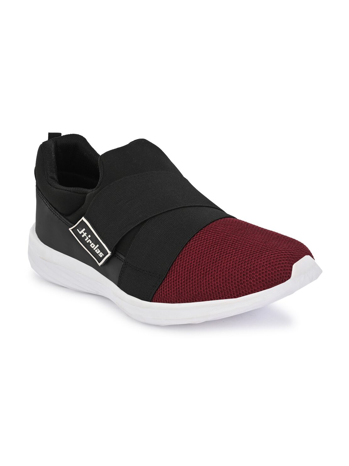 

Hirolas Men Walking Shoes ( Maroon )