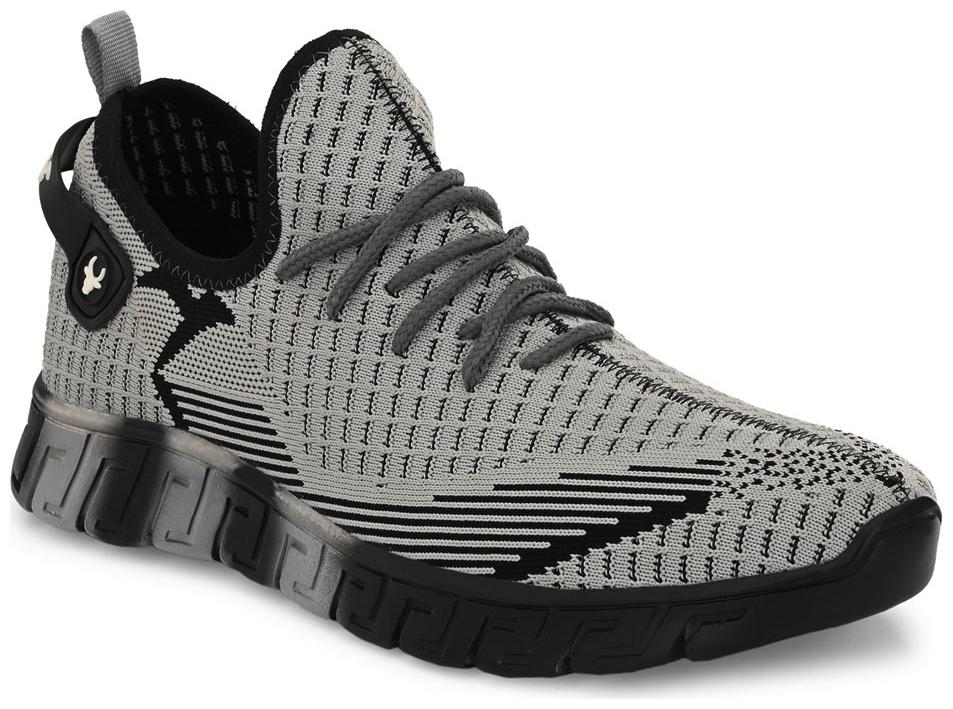 

Hirolas Men Sports Shoes Running Shoes ( Grey )