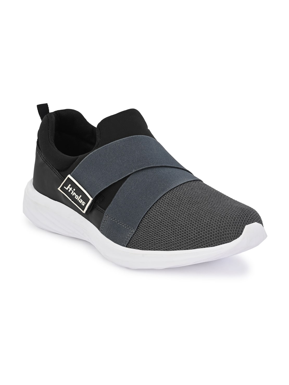 

Hirolas Men Walking Shoes ( Grey )