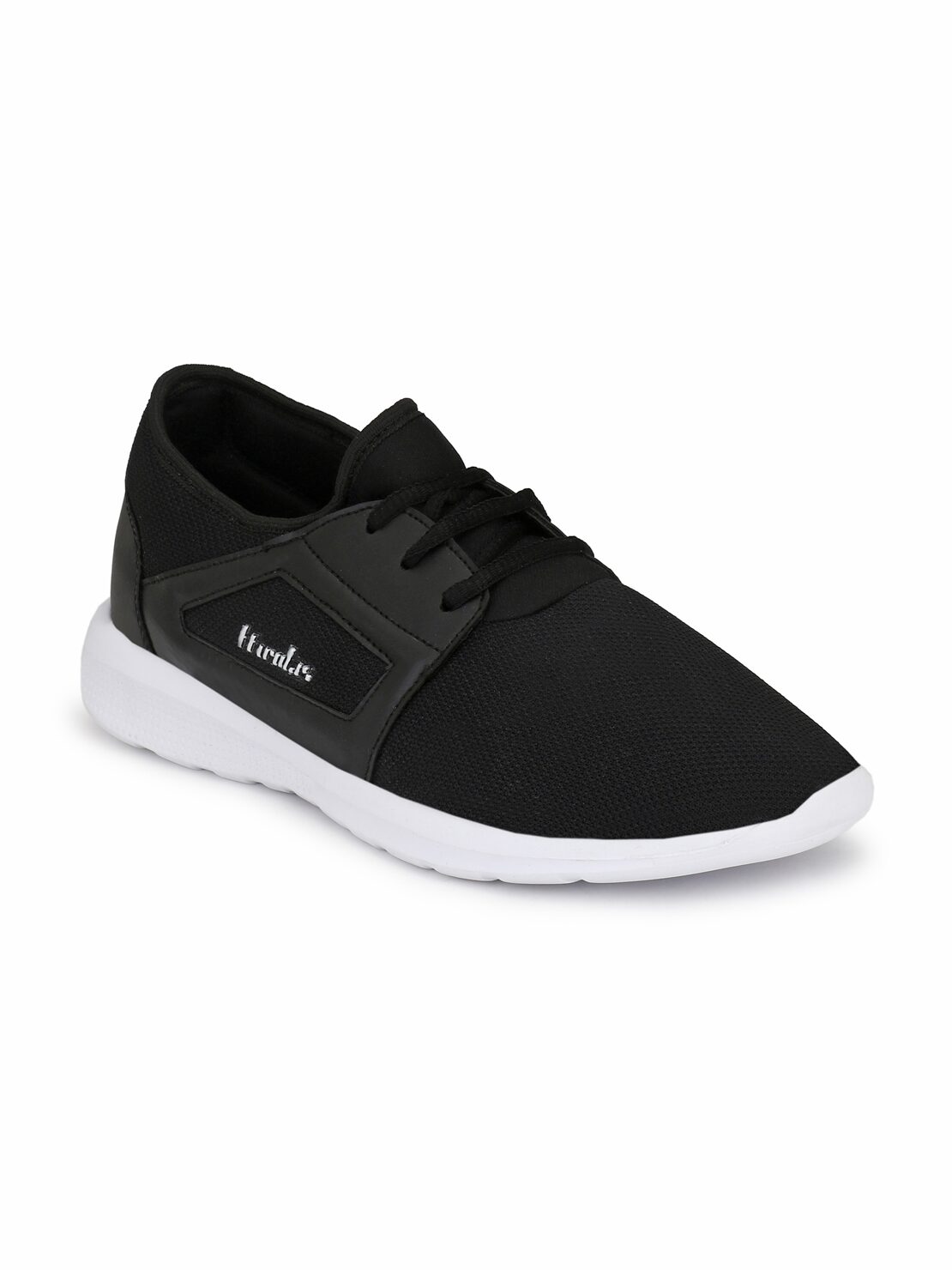 

Hirolas Men Walking Shoes ( Black )