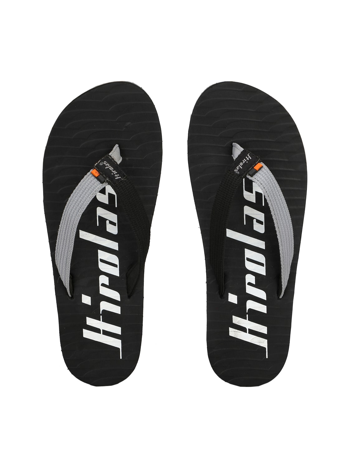

Hirolas Men Black Flip-Flops - 1 Pair