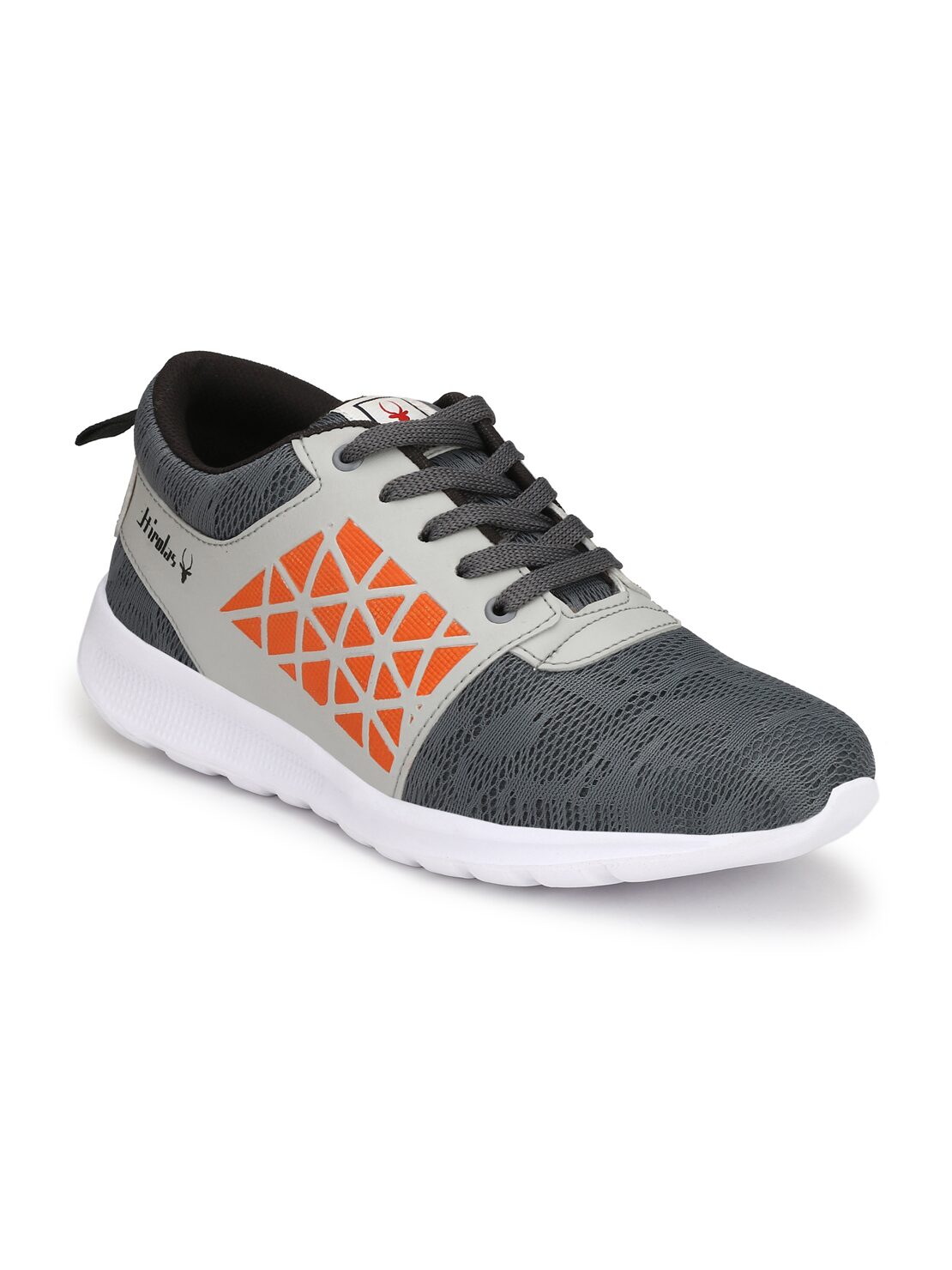 

Hirolas Men Walking Shoes ( Grey )