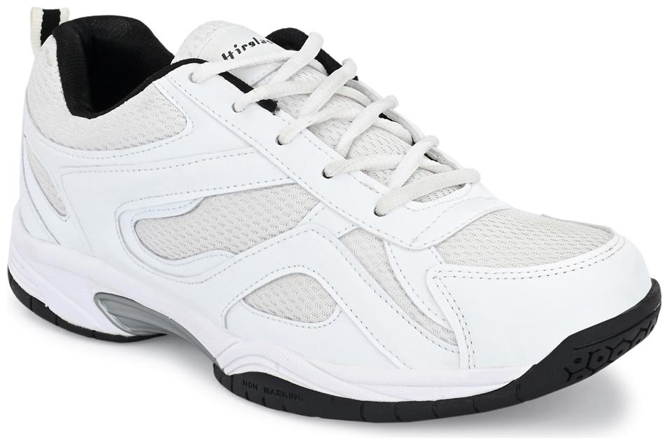 

Hirolas Men Sports Shoes Running Shoes ( White )
