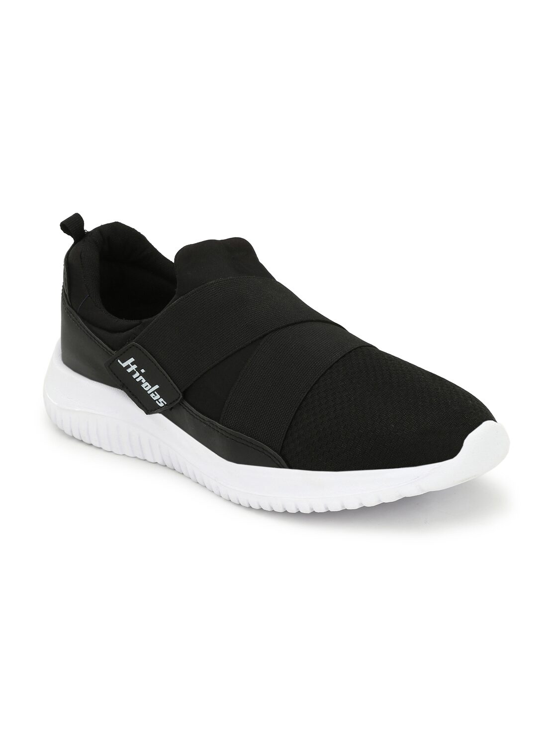

Hirolas Men Walking Shoes ( Black )