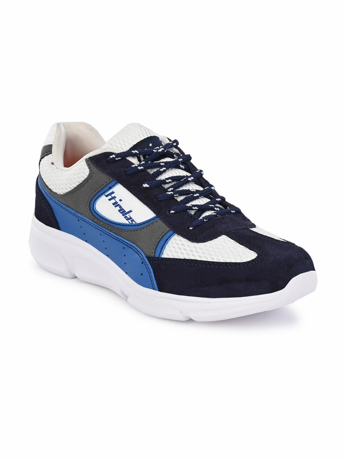 

Hirolas Men Walking Shoes ( Blue )