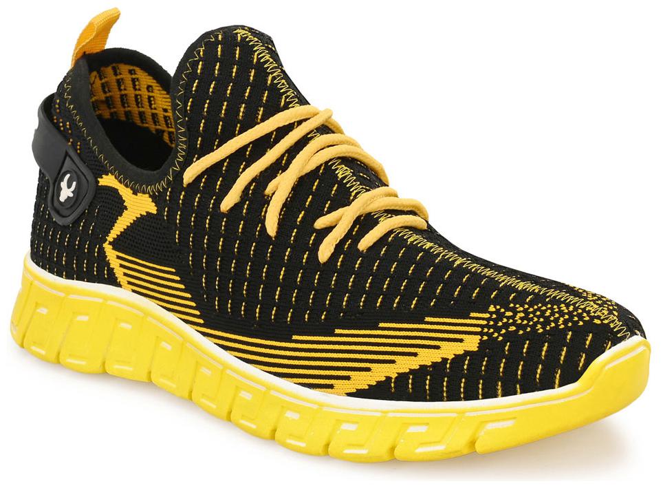 

Hirolas Men Sports Shoes Running Shoes ( Yellow )