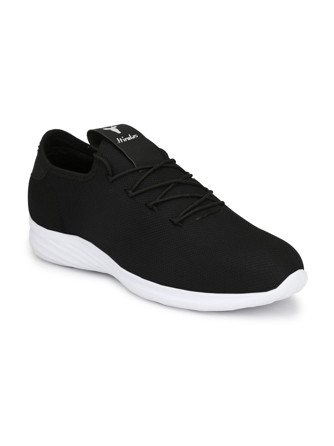 

Hirolas Men Walking Shoes ( Black )