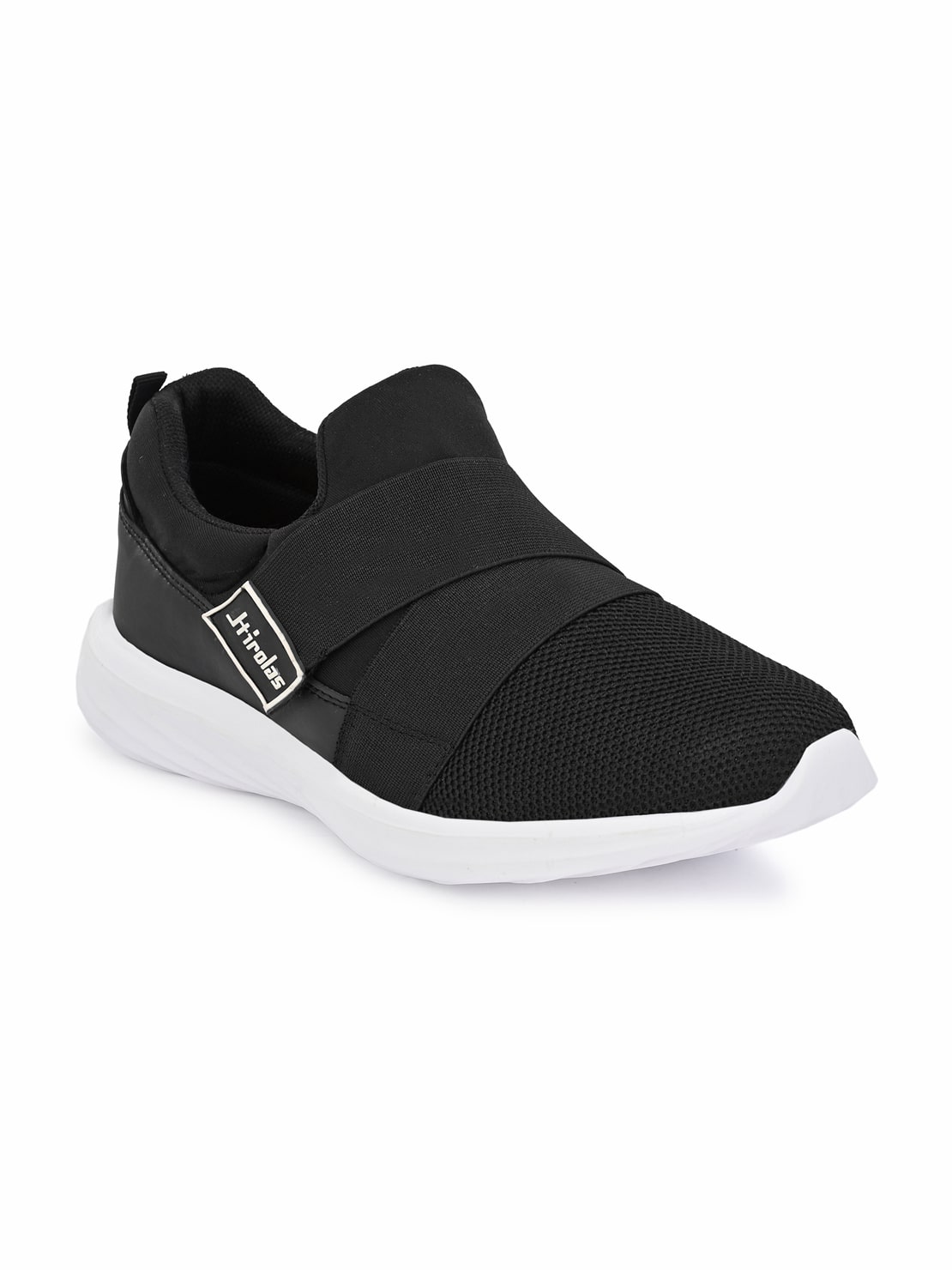 

Hirolas Men Walking Shoes ( Black )