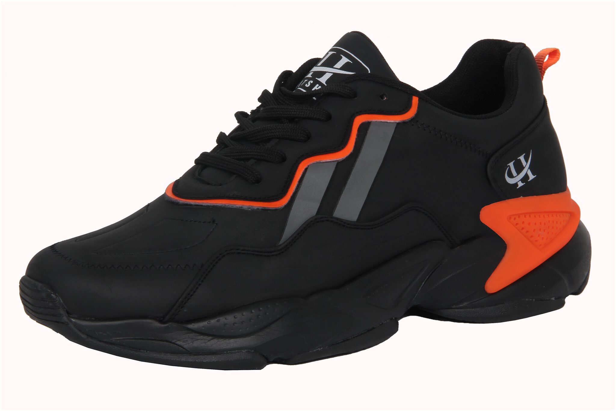 

HITSHU Men Black Casual Shoes - HS7101 8UK - 7101
