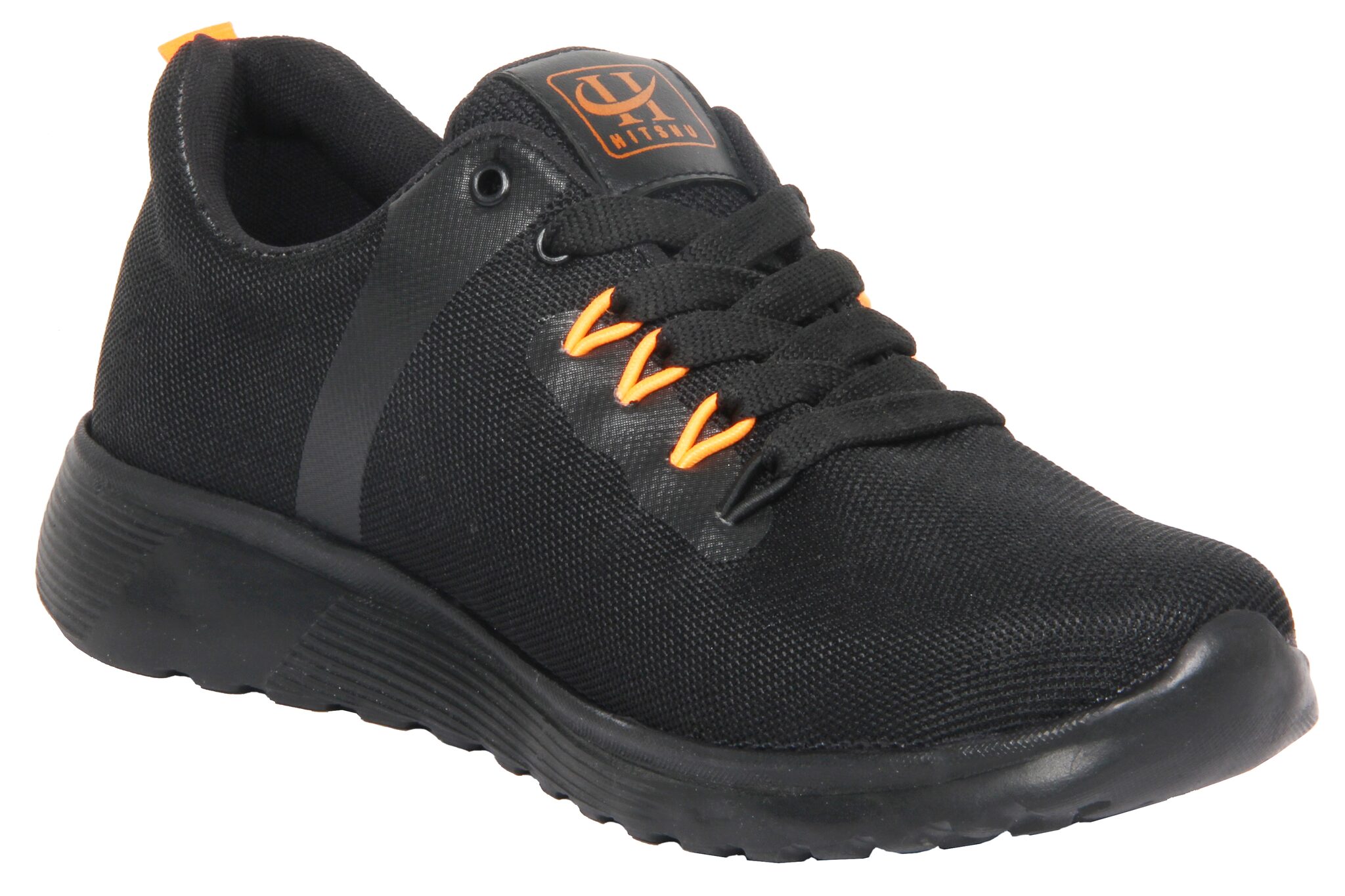 

HITSHU Men Running Shoes ( Black )