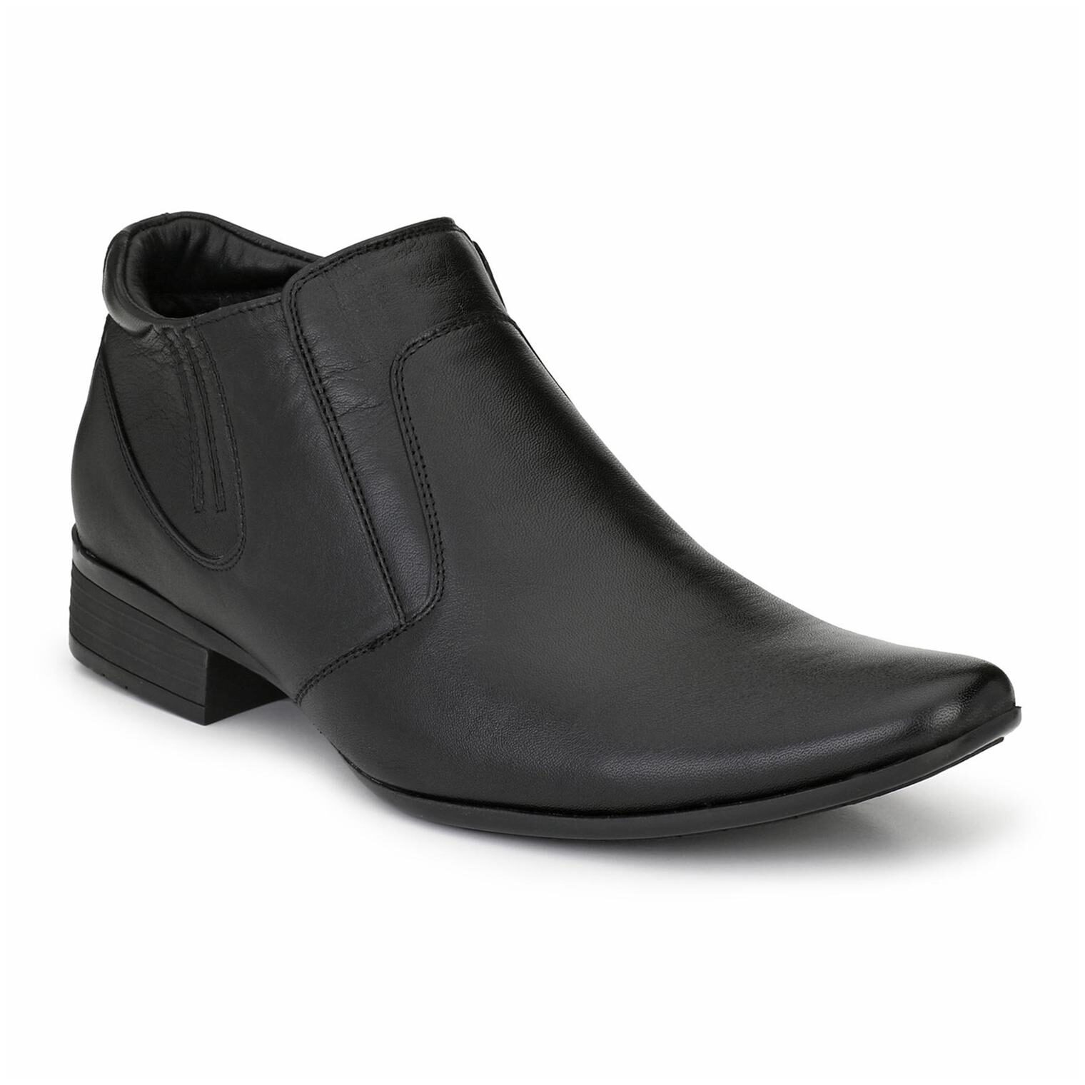 

Hitz Men Black Slip-On Formal Shoes - 3604