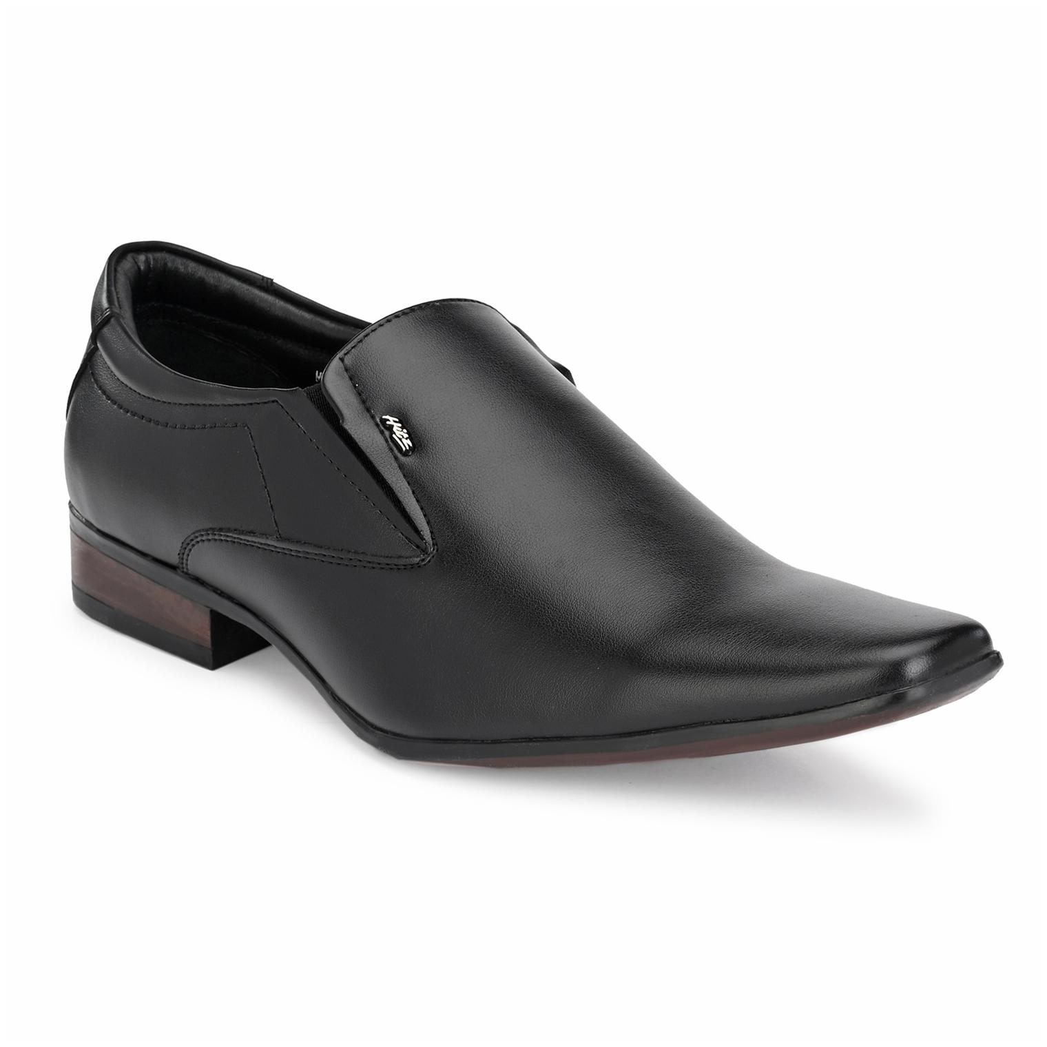 

Hitz Men Black Slip-On Formal Shoes - MS 2906