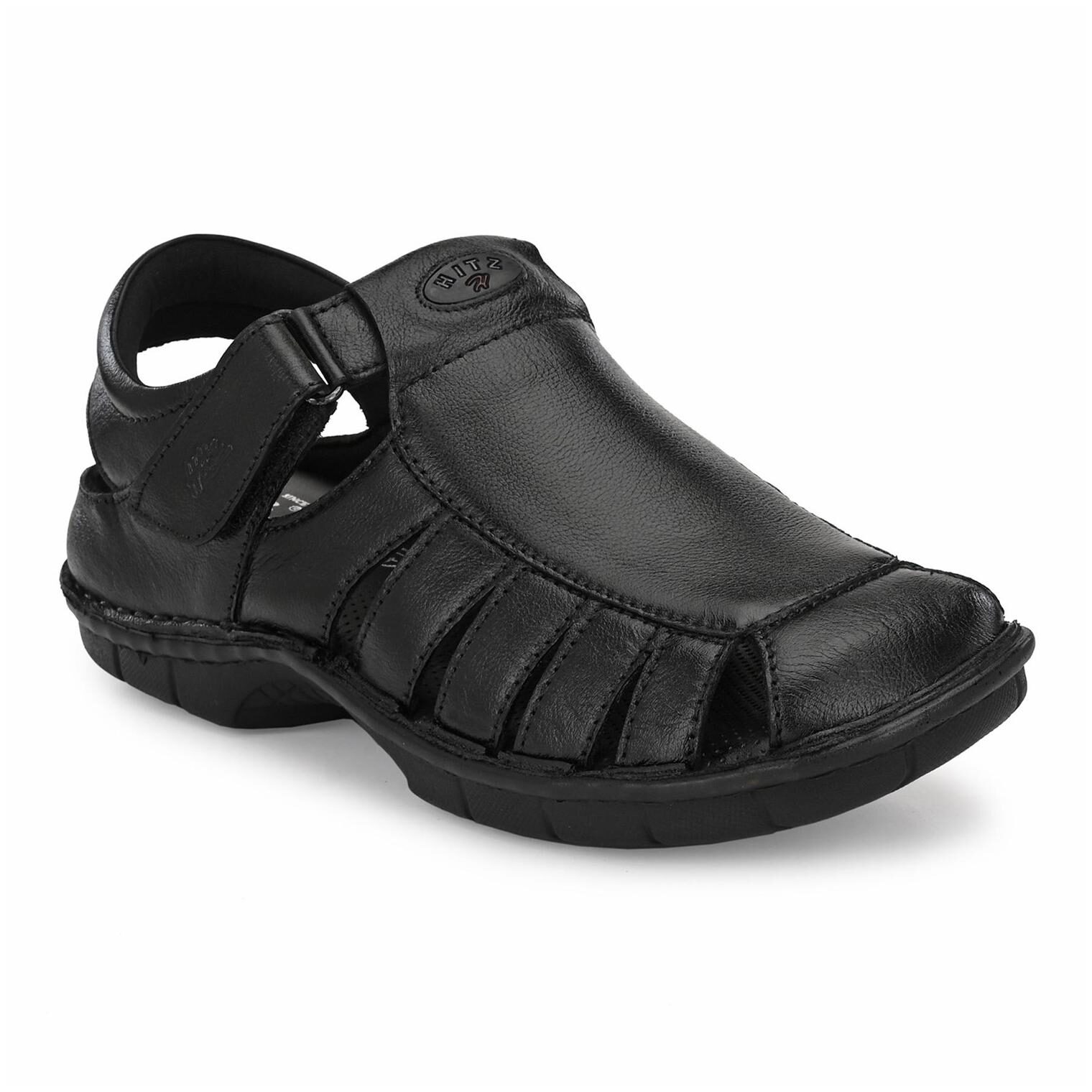 

Hitz Men Black Sandals