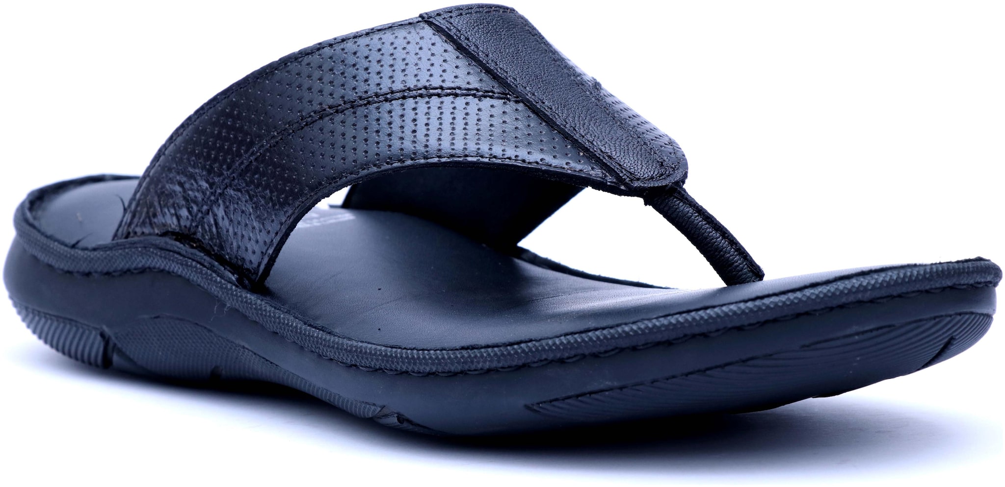 

Hitz Black Slippers For Men s